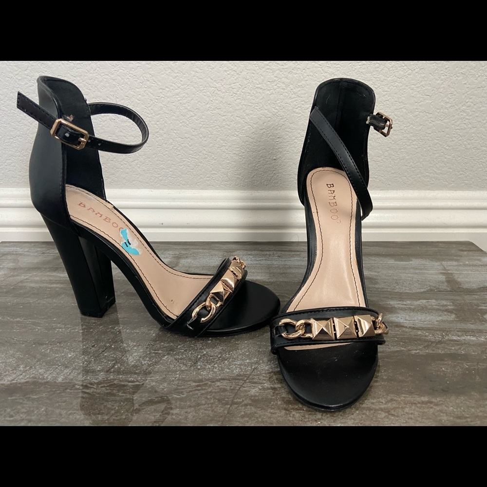 Bamboo Strappy Sandals